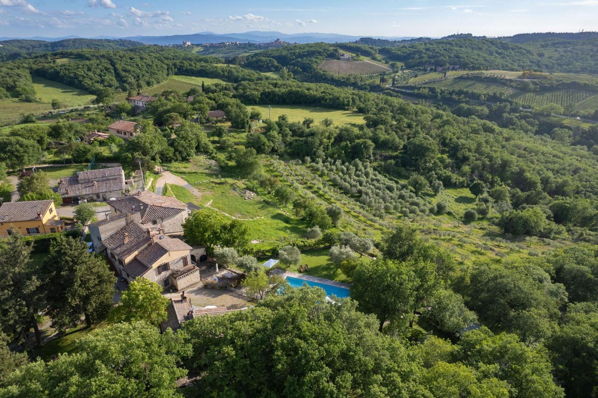 卡斯特利纳－因基安蒂 A Casa Dell'Ida旅馆 外观 照片